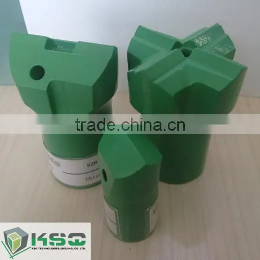 R38 X-Type Bit 64mm 89mm Mining Tools Thread Cross Steel Type Bits photo-2