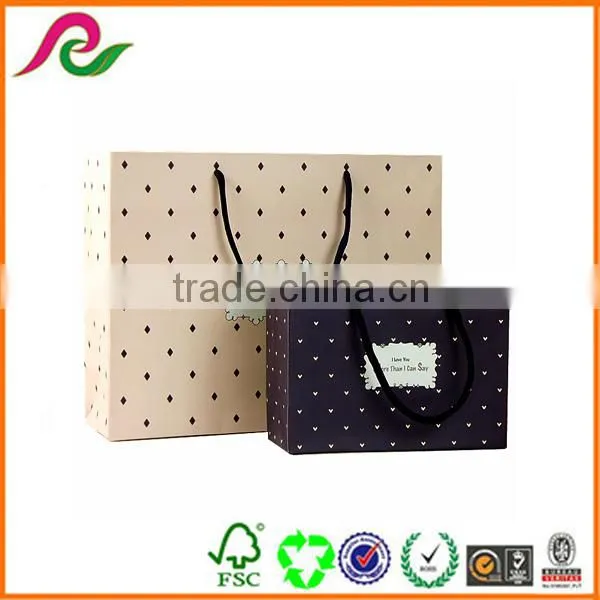 2016 Paper Bag Customized Packaging Manufaturer Paper Bag Cheap Price photo-2
