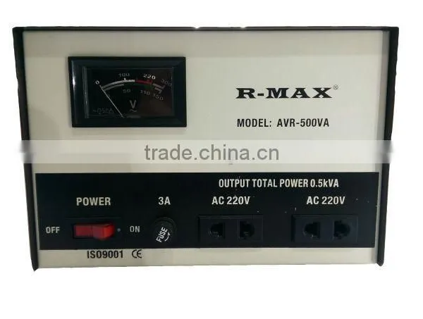 AUTOMATIC VOLTAGE REGLATOR - RELAY MODEL STABILIZER - 500W, 1000W, 1500W, 2000W, 3000W, 5000W photo-2