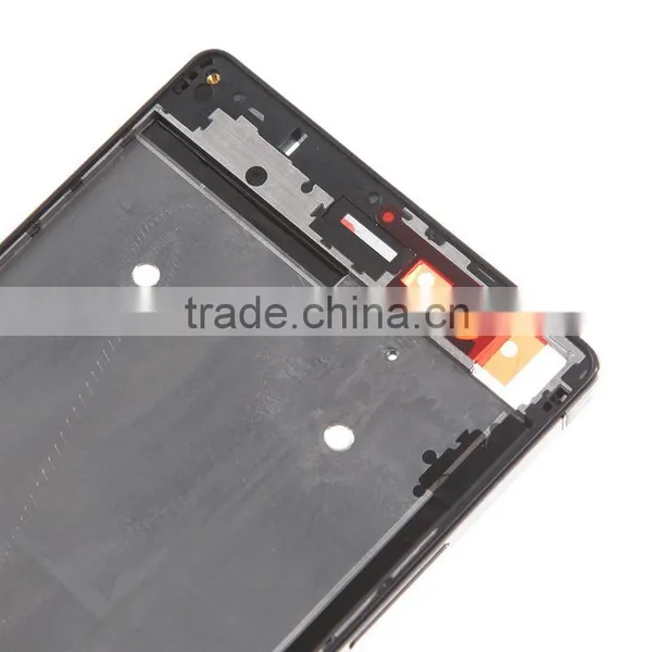 Wholesale Original Genuine Front Housing Middle Plate For Huawei Ascend P7 - Black photo-2