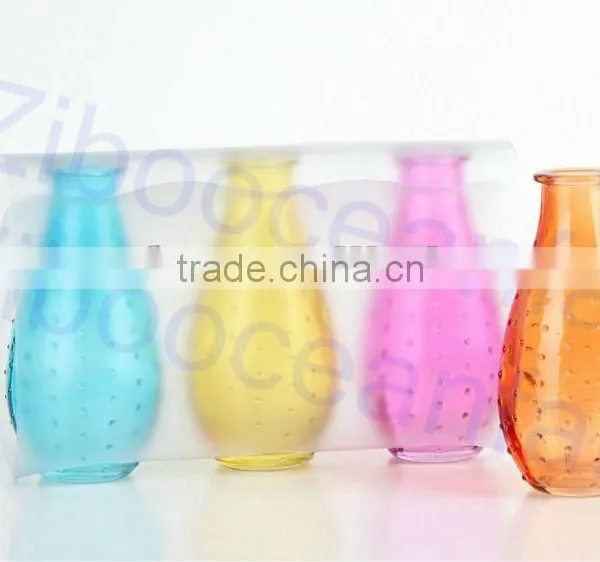Pocking Mark Small Glass Vase