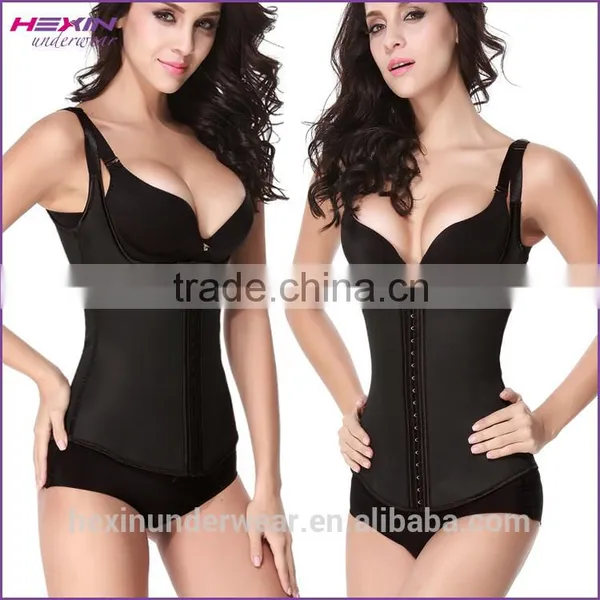 Latex Steel Boned In-stock Firm Slim Big Women Corset photo-4