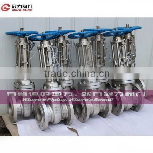 316L Stainless Steel Metal Seated Gate Valve With Signal photo-5