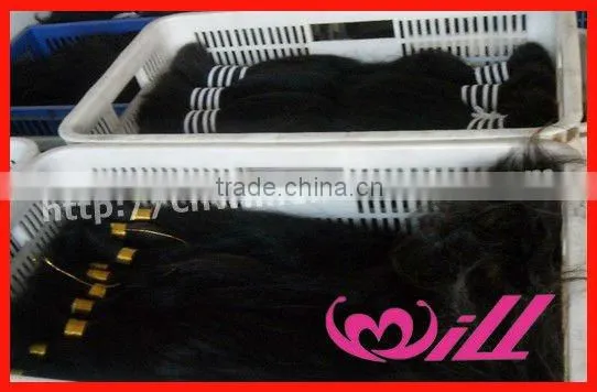 Pure Natural Black Indian Hair Indian Remy Hair Virgin Indian Hair Bulk