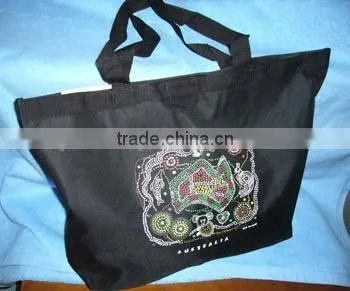 2015 New Design Recycled Printed Cotton Canvas Bags/cotton Tote Bags photo-3