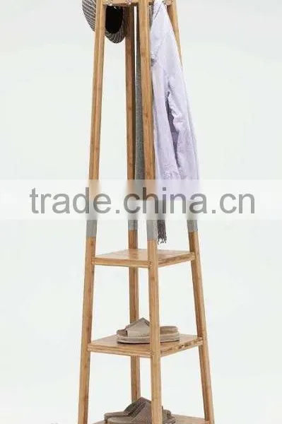 bamboo coat rack,clothes rack, corner rack