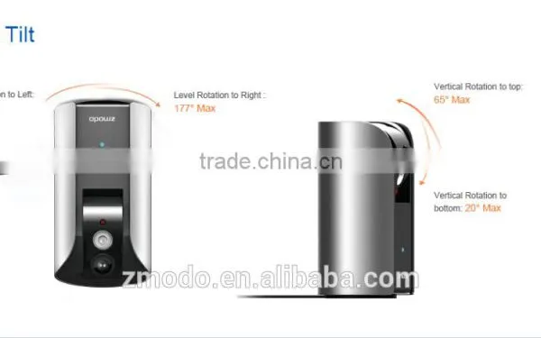 Zmodo Pan and Tilt P2P 360 Viewer Smart Home Indoor Wireless Camera photo-3