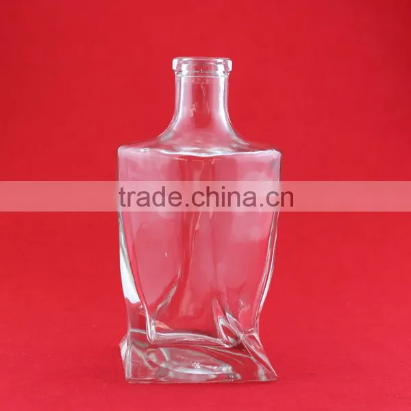 Gun Shape Bottles Empty Wine Bottles 500ml Martelle Bottles