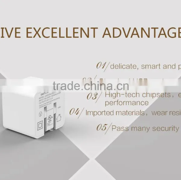 2016 USB 5V 3.4A 17W AC Adapter USB Wall Charger With 2 Port USB Charger 3C PSE FCC UL photo-3