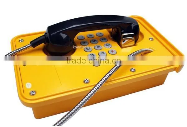 Waterproof Telephone KNSP-09 Industrial IP Telephone Auto-dial Waterproof Phone & Remote Control Telephone photo-5