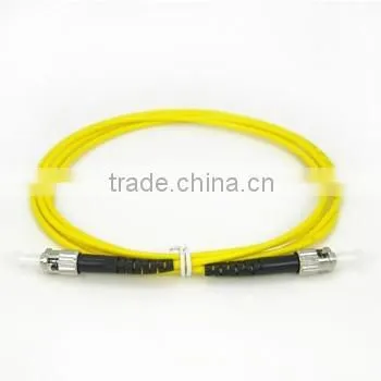 3m PVC Jacket st Fiber Optic Patch Cord/st SM MM Optical Fiber Patch Cord photo-3
