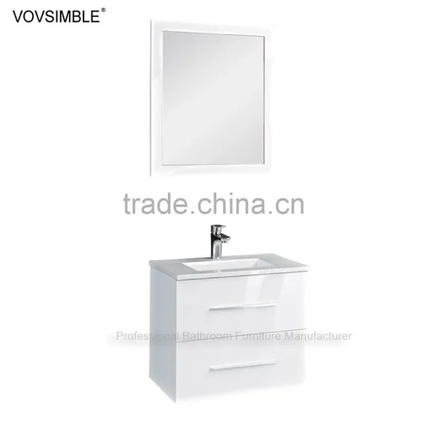 Whosale Factory Price China Cheap Modern Double Sink Bathroom Vanity photo-3