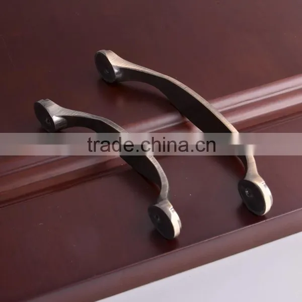 European&American Rural Style Zinc Alloy Antique Bronze High Grade Quality Classical New Closet Kitchen Drawer Cabinet Handles photo-4