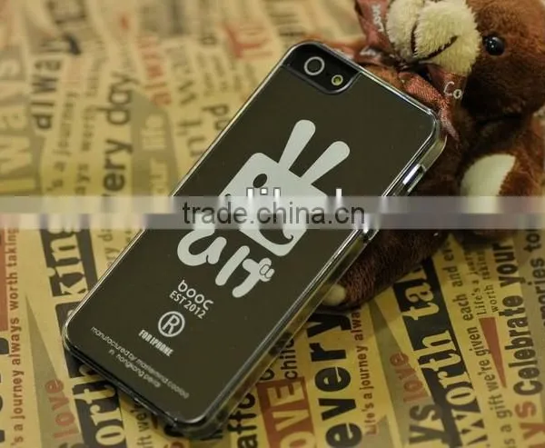 HEAD CASE WHITE LE MOUSTACHE DESIGN PROTECTIVE HARD BACK CASE FOR APPLE IPHONE 5