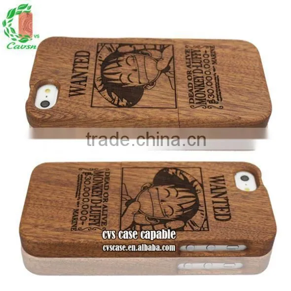 Solid Wood Gold Foil Printed Metal Phone Case For Iphone 6 photo-5