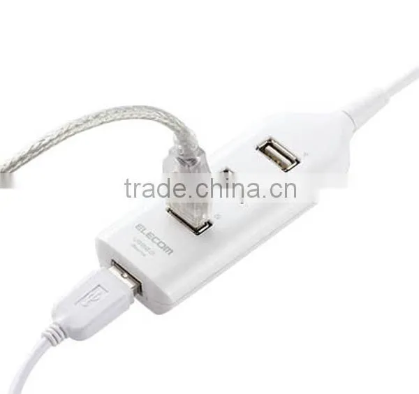 New Wholesale High Speed Mini 4 Port USB 2.0 Hub USB Port For Laptop PC Computer Laptop Peripherals Accessories photo-5