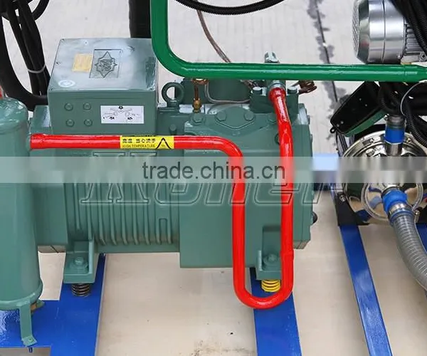 2 TPD Tube Ice Machine With Hot Gas Defrost Ice Harvest for Drinks Plants TV20 photo-2