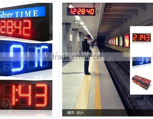 Digital Calendar Led Clock and Temperature Desktop