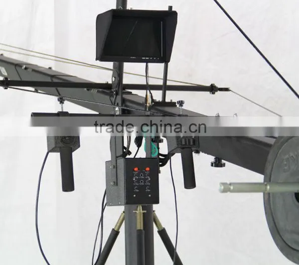 Factory Supply Professional LMS 12m Triangle Jimmy Jib Crane for 15kg Video Camera photo-6