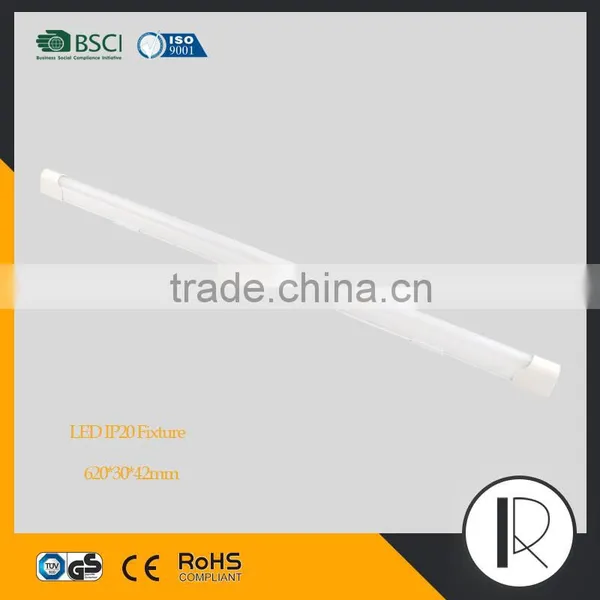 GS RoHS CE approval SMD2835 ultra thin PC 10w 20w 24w optional T8 tube light