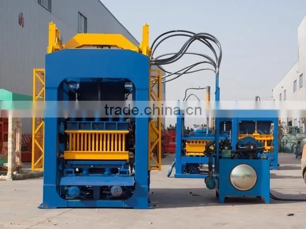 Fully Automatic Concrete Road Block Making Machine QT10-15 photo-3