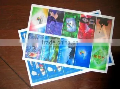 Meiqing Pvc id Card Sheet Making Material Laminated Film 0.3mm photo-4