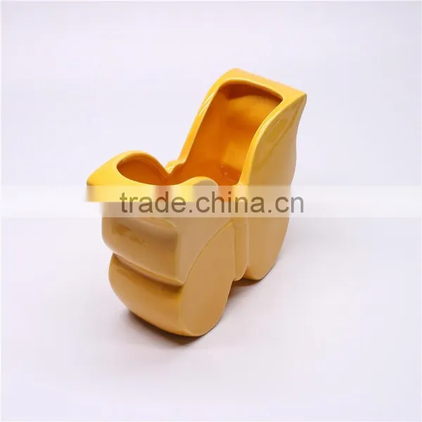 The Butterfly Decorative Home Ceramic Flower Pot photo-3