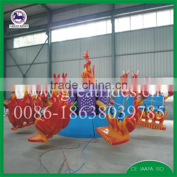 Outdoor Children Theme Park Rides Happy Kangaroo photo-4