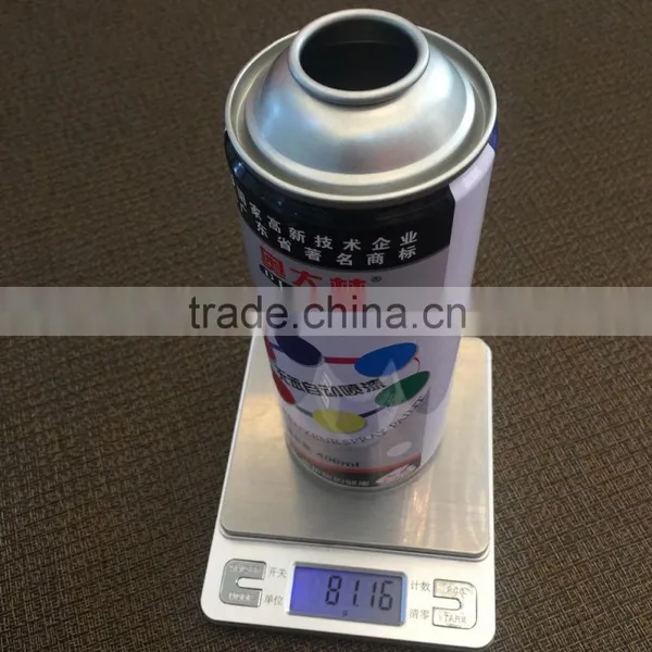 Colorful Tinplate Aerosol Can for Painting CMYK 4 Color Printing photo-4