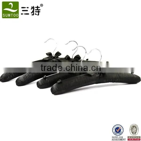 Low Price Hot Sale Padded Hanger Fabric Cotton Hanger photo-2