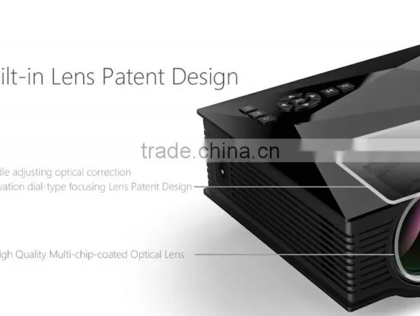 1200Lumens Cheap Mini Video HDMI 3D Full HD WIfi LED Classroom Projector UC46 photo-3