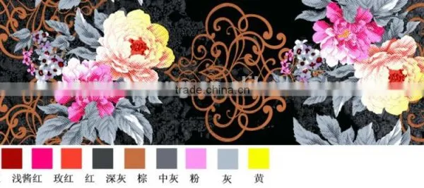120gsm Twill Printed Polyester Fabric ,Microfiber 3D Printed Fabric photo-2