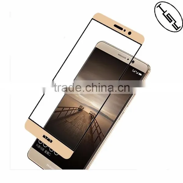 HUYSHE Cell Phone Accessories Tempered Glass Anti-broken 2.5D Full Cover Screen 0.3mm Protector for Huawei Mate 9 photo-2