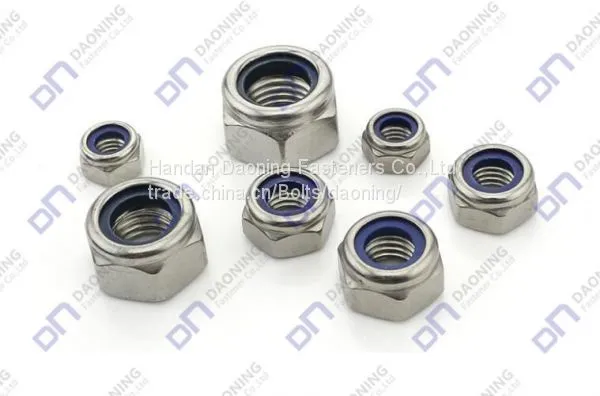 DIN985 DIN982 Nylon Insert Lock Nut