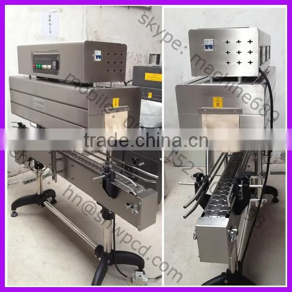 Bottle shrink wrapping machine/bottle shrink wrap machine