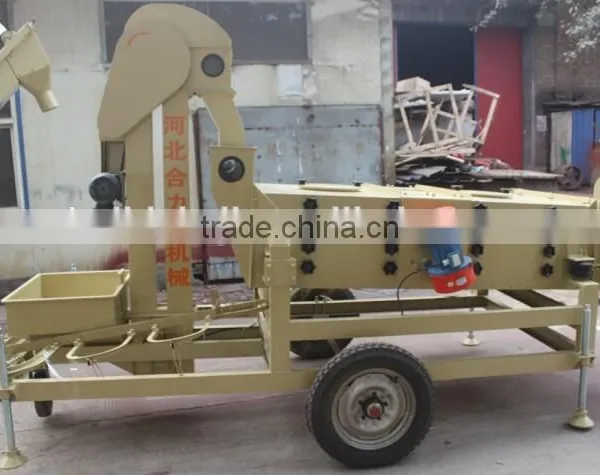 Movable Seed Grader for Wheat,maize,beans,sesame photo-2