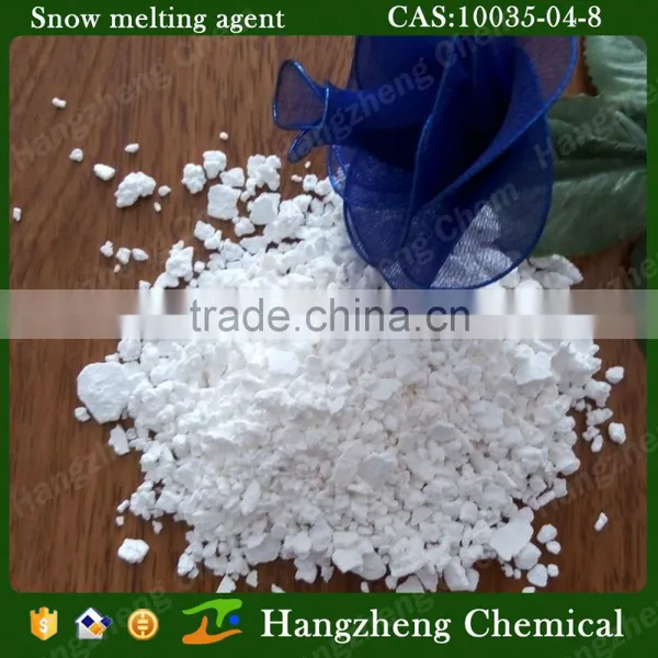 Granule Calcium Chloride(CaCl2) Snow Melting Agent Flakes