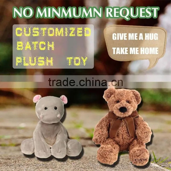 Wholesale Cheap 3 Colors Small Teddy Bears Plush Toys photo-3