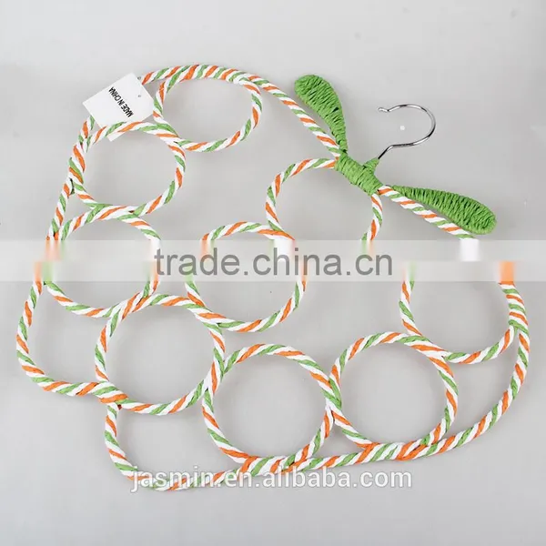 2016 NEW Style Apple-shaped Circle Made of Paper 9 Scarves Scarf Hanger Racks for Women Scarf Holder photo-5