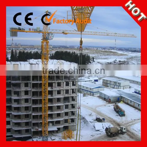 Topkit Tower Crane QTZ315 China Building Crane 16T in Russia