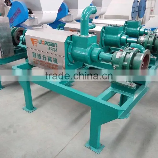 Electric New Cow Dung Dewatering Machine Dung Cleaning Machine on Sale photo-5