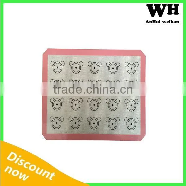 professional custom softtextile silicone baking mat according customer's require