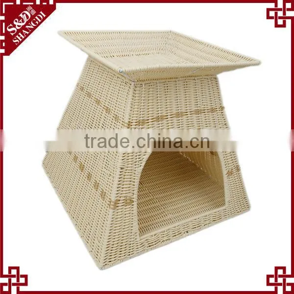 S&D Eco-friendly Natural Water Hyacinth Pet Basket Cat House,dog Bed photo-3