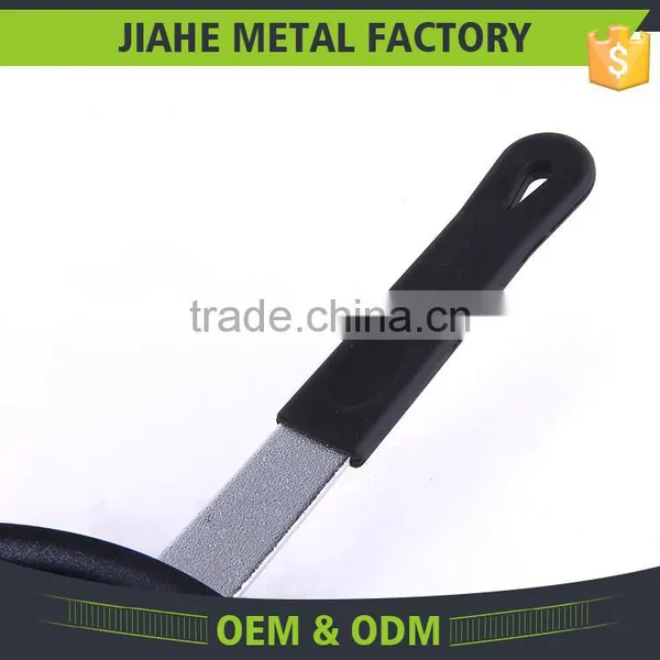 Flared Rim Sugar Coating Non-Stick Frying Carbon Steel Pan photo-3