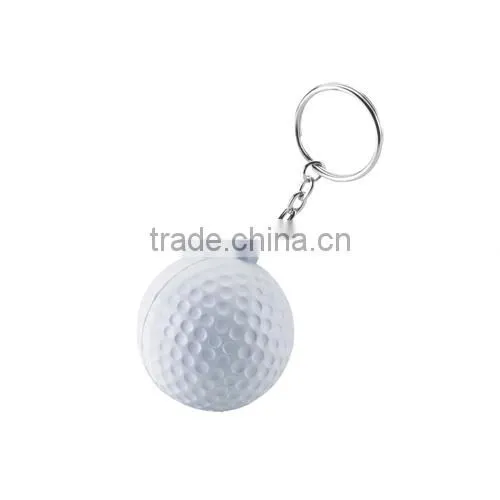 Promotional Custom Logo PU Anti Stress Ball Keyring photo-2