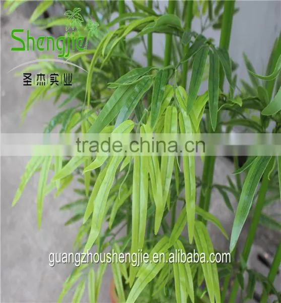 SJLJ013152 Artificial Garden Fence Decorative Plants Plastic Bamboo photo-4