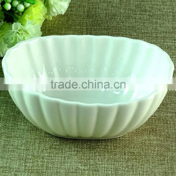 Cheap Stock White Porcelain Fruit&Food Originality Serving Dish photo-3