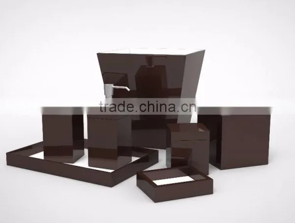 Black Bathroom Sets