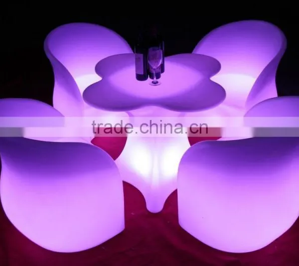 Nigh Clube Set Furniture Ktv Round High Top Led Table photo-3