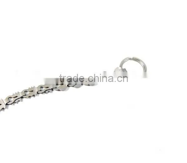 New Multi Use Chain Saw Product Outdoor Camping Folding Saw Light Stainless Chain Saw photo-4